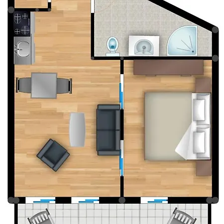 Apartament Residenz Am Balmer - Bs 16 Mit Wellnessbereich *